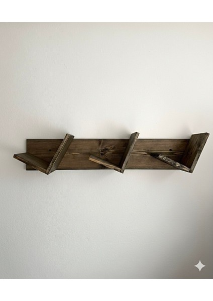 O&a Wood Doğal Ahşap Kitaplık, Dekoratif Tasarım Ahşap Vintage Kitaplık fırsatları