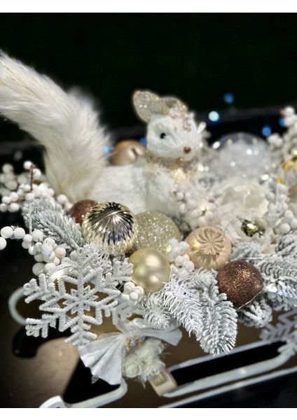 Yılbaşı Tasarım Peri LED Işıklı Lüks Kızak indirimleri