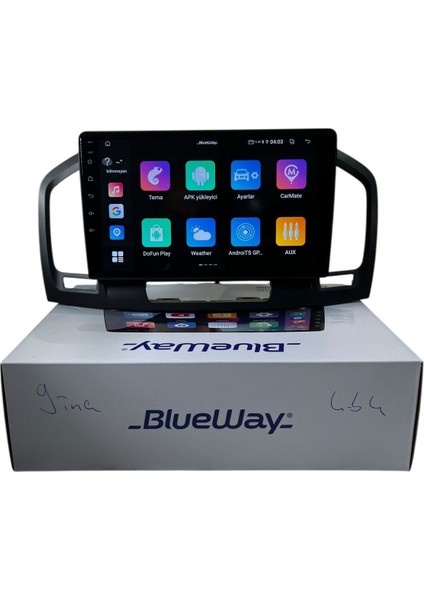Opel Insignia 2009-2013 Blueway 4-64 Profesyonel Oem Multimedia fırsatları