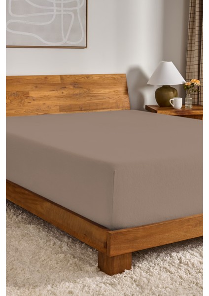 %100 Pamuk Penye Kumaş Lastikli Çarşaf - Fitted - Yumuşak - Kaliteli Tek Kişilik - Çift Kişilik fiyatları