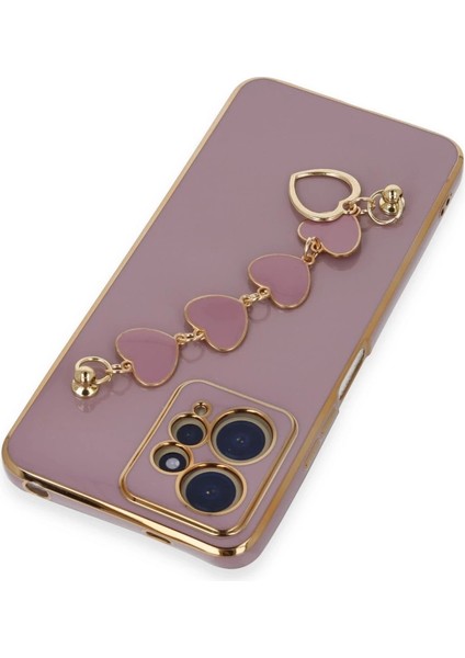 Buğz Xiaomi Redmi Note 12 4g Kılıf Esila Silikon - Mor modelleri