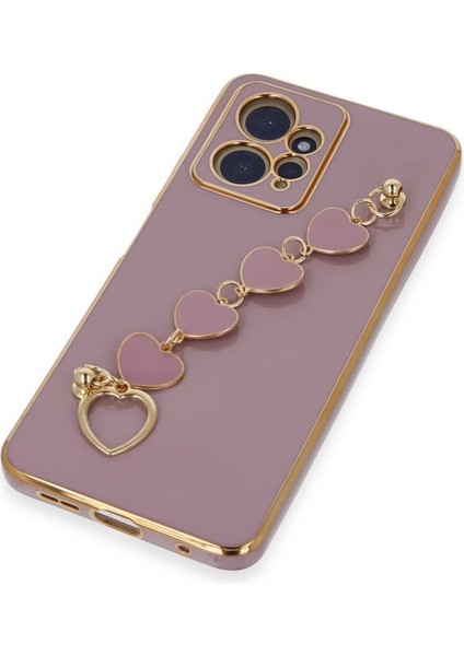 Buğz Xiaomi Redmi Note 12 4g Kılıf Esila Silikon - Mor fırsatları