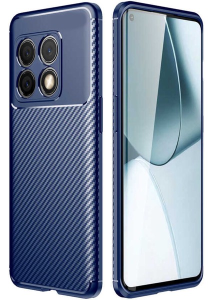 Mi 15T Uyumlu Kamera Korumalı Karbon Tasarım Koruyucu Lüx Silikon Kılıf