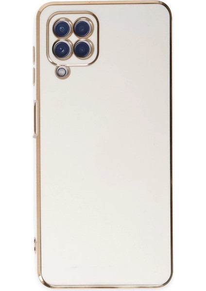 Buğz Samsung Galaxy A12 Kılıf Volet Silikon - Beyaz fiyatları