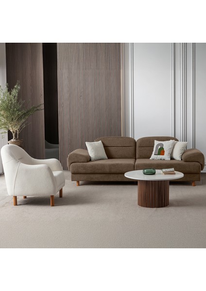 Lizbon Yataklı Sandıklı Koltuk Takımı 3+1 Kahverengi fiyatları