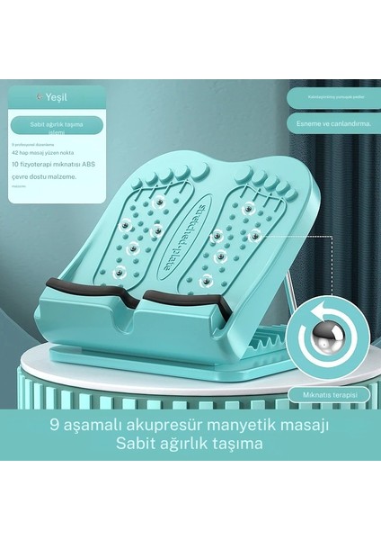 Ayarlanabilir Baldır Germe Tahtası Yoga Fitness Fizik Tedavi Eğim Plakası Yoga Ayak Esneme Aparatı indirimleri