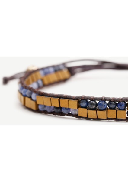 Boncuk Detaylı Deri Bileklik fiyatları