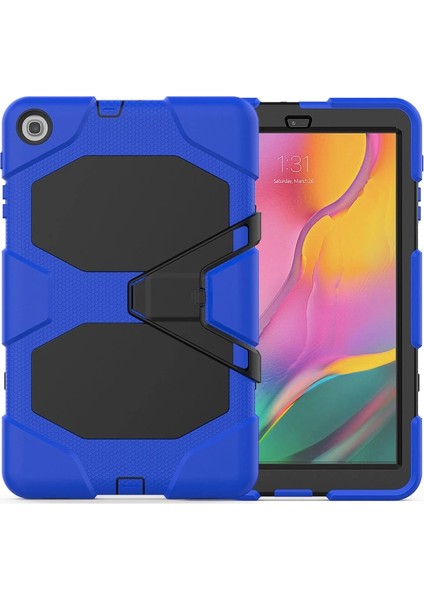 Buğz Samsung Galaxy T510 Tab A 10.1 Kılıf Griffin Tablet Kapak - Mavi