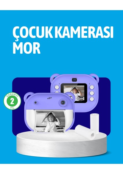 Buğz Anında Baskı Özellikli Çocuk Kamerası (Kopya)