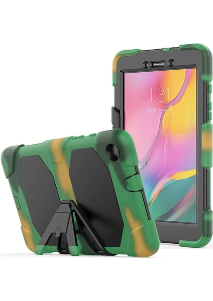 Buğz Samsung Galaxy T290 Tab A 8 Kılıf Griffin Tablet Kapak - Kamuflaj