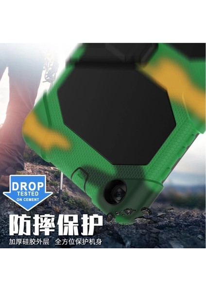 Buğz Samsung Galaxy T290 Tab A 8 Kılıf Griffin Tablet Kapak - Kamuflaj modelleri