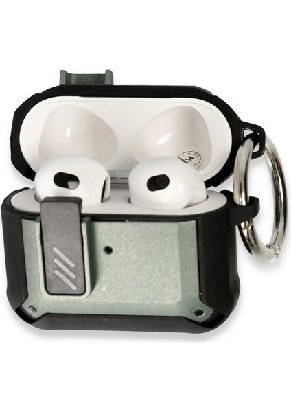 Buğz Airpods Pro 2 (2.nesil) Truva Kılıf - Yeşil