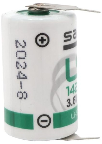 Pil Kısa Puntalı 14250 Lityum 3.6V Lı-Socı2