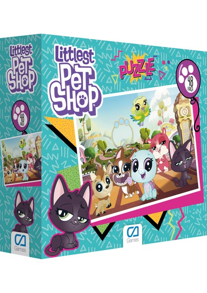 Littlest Petshop - 60 Parçalı Puzzle