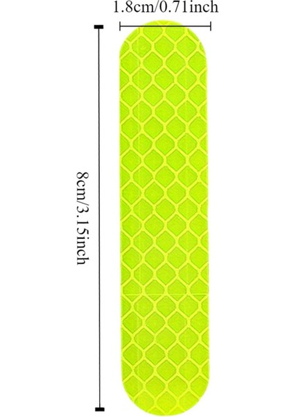 10 Adet Sarı Reflektörlü Yapışkan Sticker fiyatları