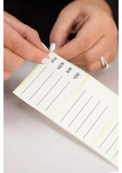 200’LÜ Kendinden Yapışkanlı Fiyatlandırma ve Stoklama Etiketi fırsatları