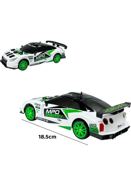 Uzaktan Kumandalı Full Fonksiyon 2.4g Şarjlı 1:24 Drift Araba 18.5 cm fiyatları