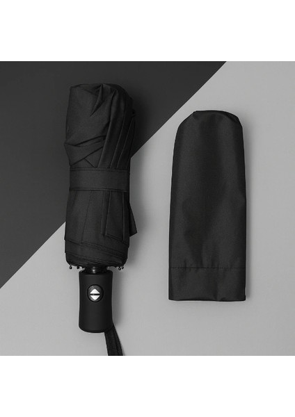 Buğz Siyah Kılıflı Otomatik Kompakt Şemsiye