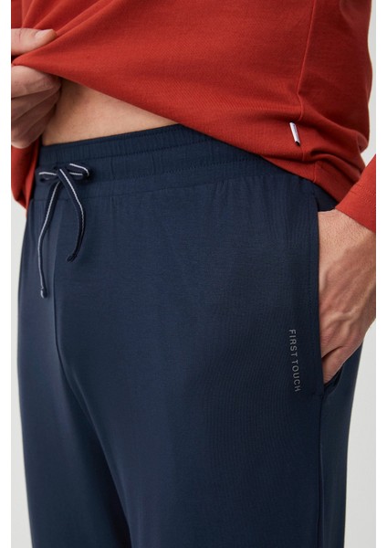 Yumuşak Dokulu Uzun Kol Erkek Pijama Takım FT702 fırsatları