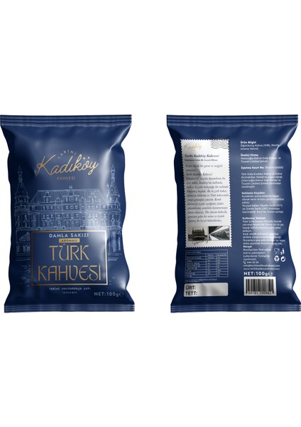 Damla Sakızlı Tarihi Kadıköy Kahvesi 100 Gram