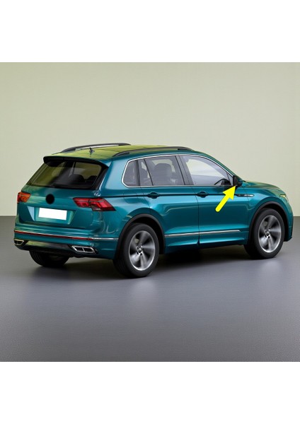 Vw Tiguan 2021-2023 Sağ Dış Dikiz Ayna Camı Isıtmalı 5NA857522