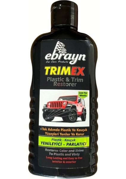 Plastik Trim Yenileyici ve Parlatıcı 200 ml