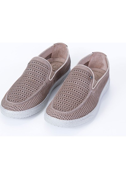 Fuze Nubuk %100 Hakiki Deri Erkek Loafer Ayakkabı