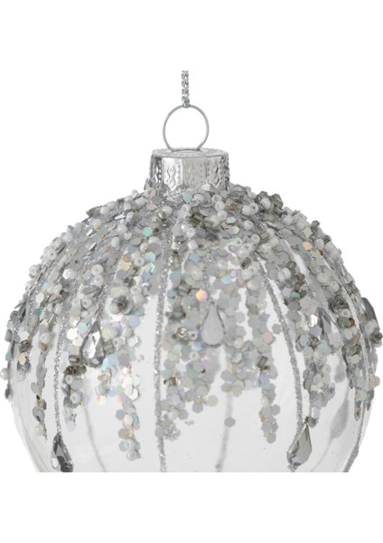 GLITTER AĞAÇ SÜSÜ 8 CM modelleri