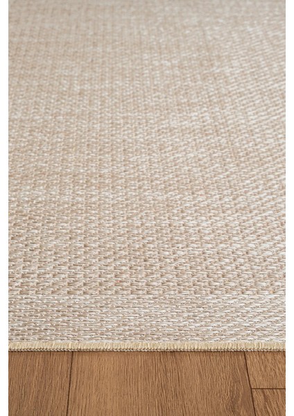 Zeen ZE002B Sisal Bej Kolay Temizlenebilir Makinede Yıkanabilir Mutfak Halısı Pamuk Taban modelleri