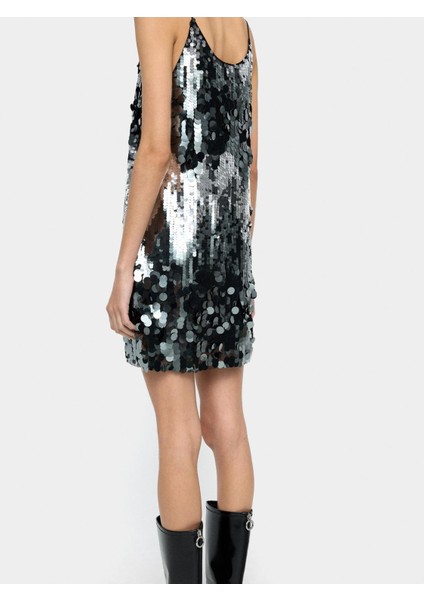 Kısa Payetli Elbise modelleri