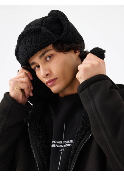 Regular Fit Siyah Erkek Mont LF2040817 modelleri