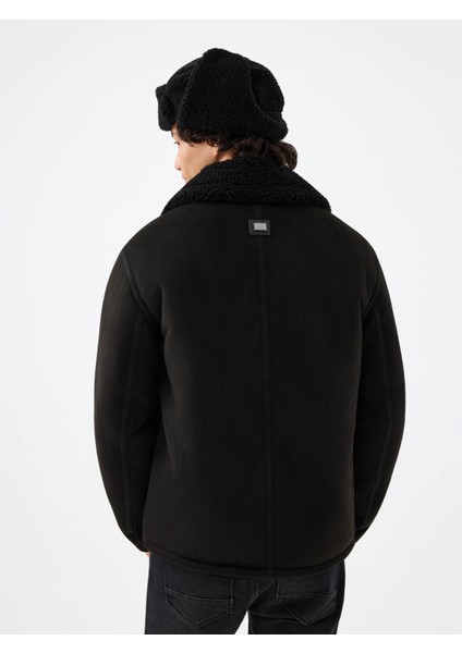 Regular Fit Siyah Erkek Mont LF2040817 fırsatları