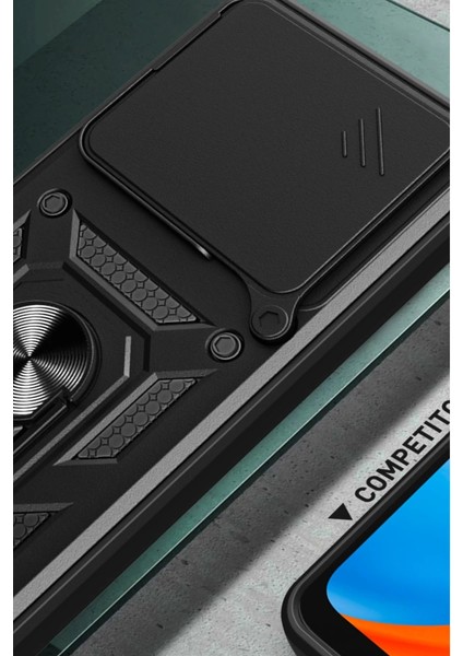 Buğz Xiaomi Mi 14T Pro Kılıf Pars Lens Yüzüklü Silikon - Lacivert fiyatları