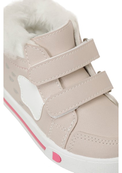 AVESI.B5PR Pudra Kız Çocuk High Sneaker