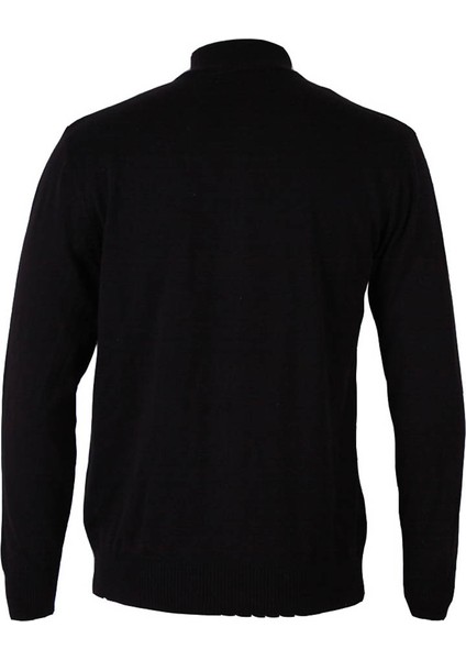 Siyah Erkek Hırka Fermuarlı modelleri