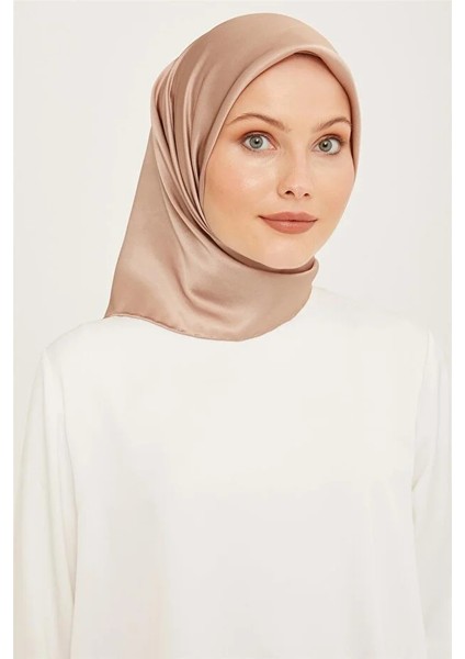 Düz Boyalı % 100 Sura Ipek Eşarp 0010D 37