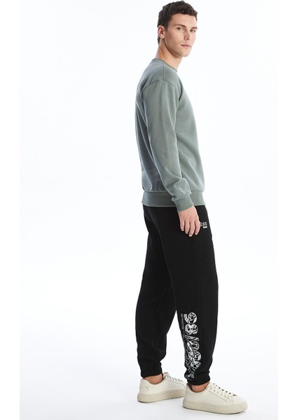 Yeni Sezon Rahat Kalıp Erkek Kalın Eşofman Altı