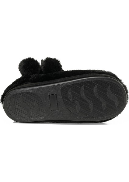 609095.Z5PR Siyah Kadın Panduf