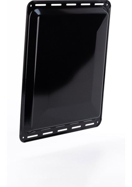 Ankastre Emaye Fırın Tepsisi 42,2x37,5x2CM Bosch Siemens Beko Arçelik Vestel Profilo Uyumlu Siyah Renk fırsatları