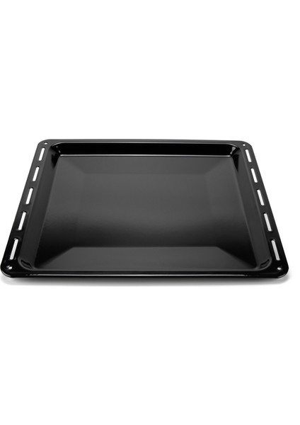 Ankastre Emaye Fırın Tepsisi 42,2x37,5x2CM Bosch Siemens Beko Arçelik Vestel Profilo Uyumlu Siyah Renk