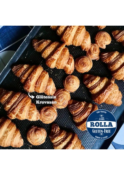 Glutensiz Kruvasan ( 2 Adet x 100GR ) ( Koruyucusuz ) Rolla Gluten Free modelleri