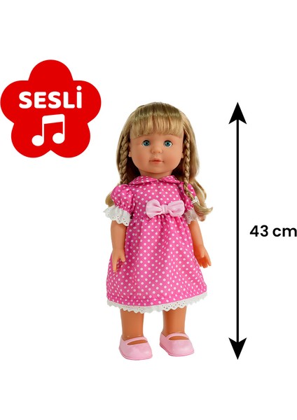 City Girl Şarkı Söyleyen ve Yürüyen Bebek 43 cm