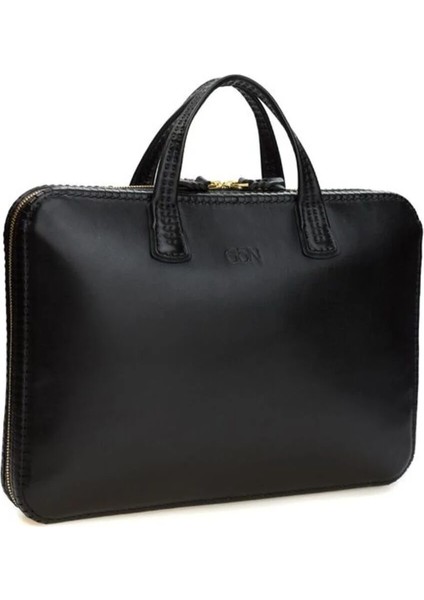 Gön Deta Kahve Deri Laptop & Evrak Çantası Deta fiyatları