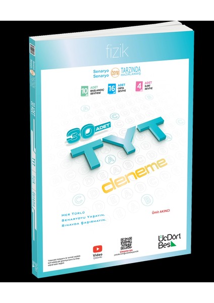 345 Tyt Fizik 30 Deneme Yeni
