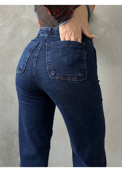 Ön Cep Detaylı Likralı Jean Pantolon fırsatları