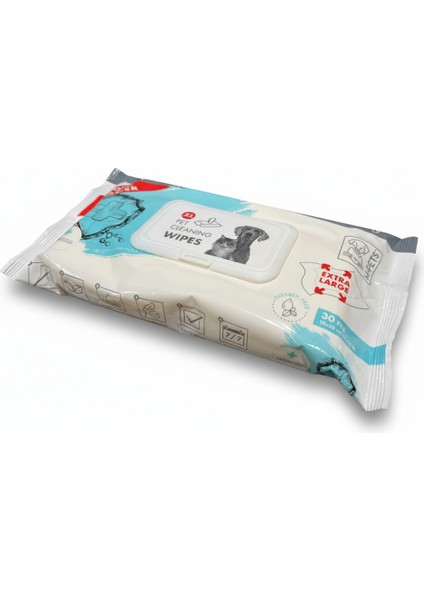 Evcil Hayvan Bakım Seti 3’lü – Islak Mendili + Dayanıklı Köpek Kemiği + Tüy Toplama Rulosu (60'lı) fırsatları