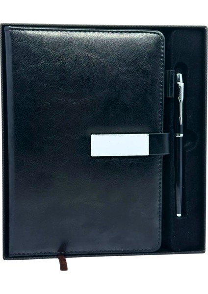Hediyelik Deri Defter & Ajanda ve Kalem Set