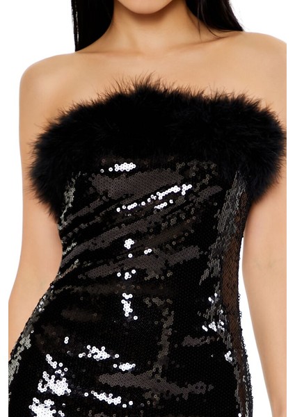 Payetli Mini Elbise modelleri