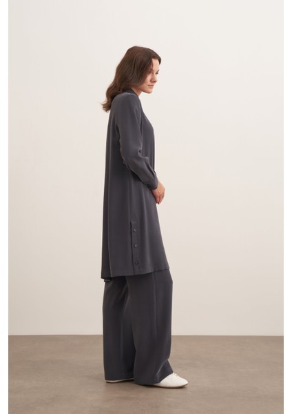 Düğme Detaylı Modal Tunik fiyatları