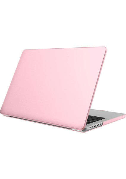 Apple MacBook Pro 14 Inç M5 Çip A3434 ile Uyumlu Kılıf Sert Parlak Koruma Kapağı